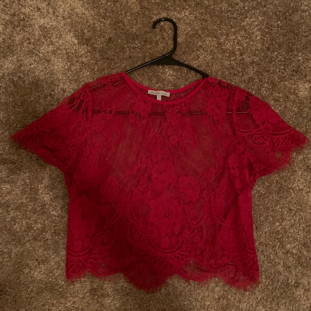 Lace Crop Top